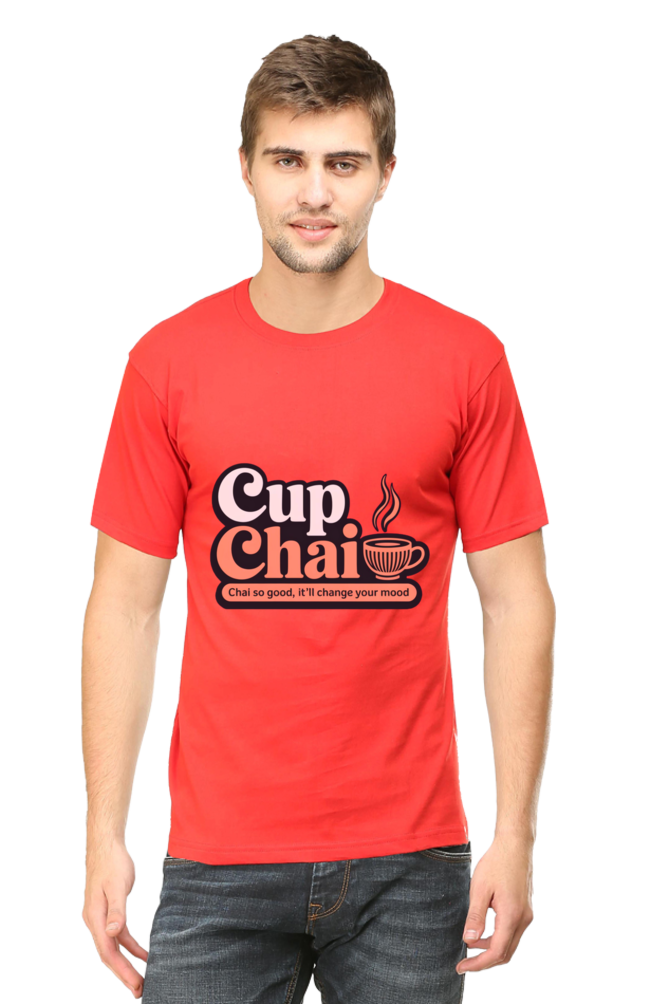 "Sip, Smile, Style – The Perfect Chai Tee"