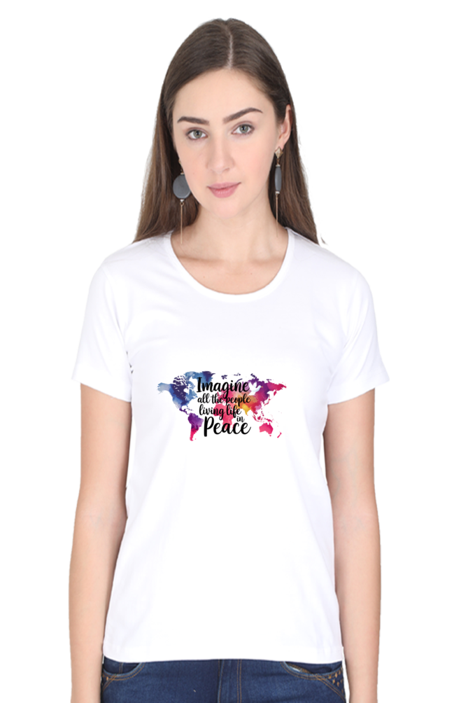 "Find Your Calm – Peace Half - Sleeve Tee"