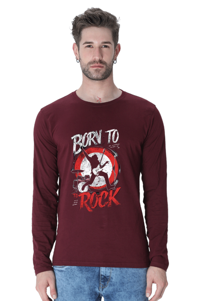Men's T-Shirt - "Born to Rock" Design