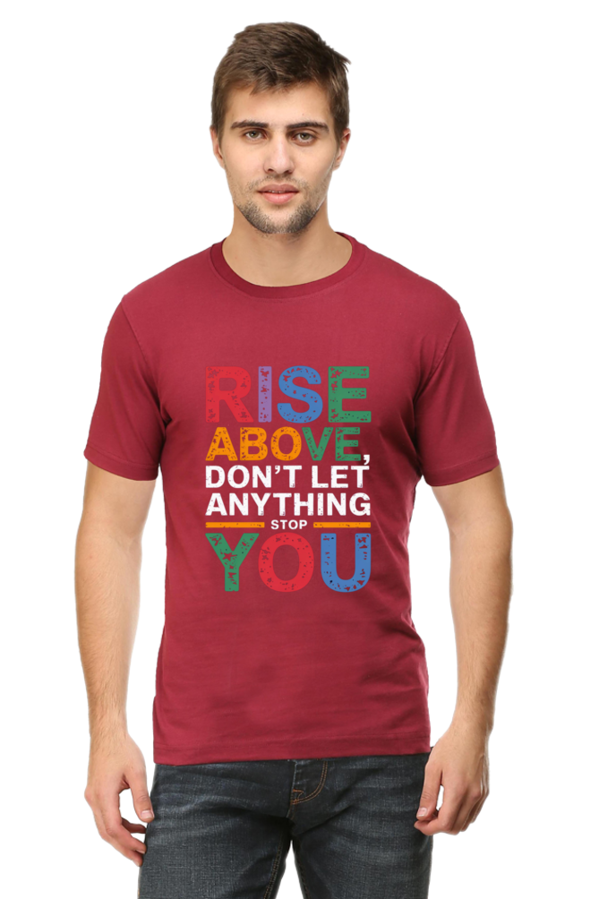 "Rise Above – Classic Tee for Everyday Inspiration"