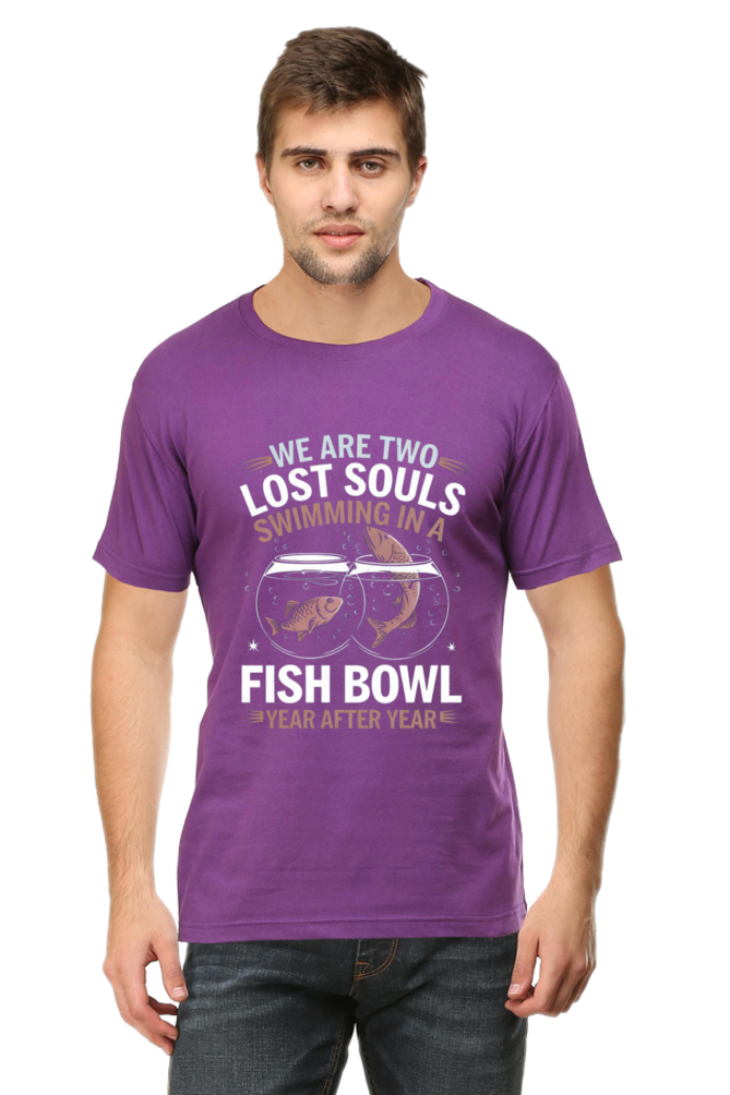 Men's T-Shirt - "We Are Two Lost Souls" Design
