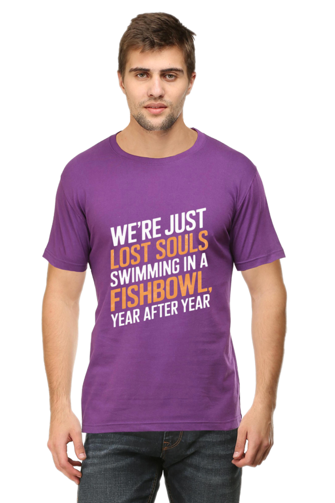 Men's T-Shirt - "We Are Two Lost Souls" Design