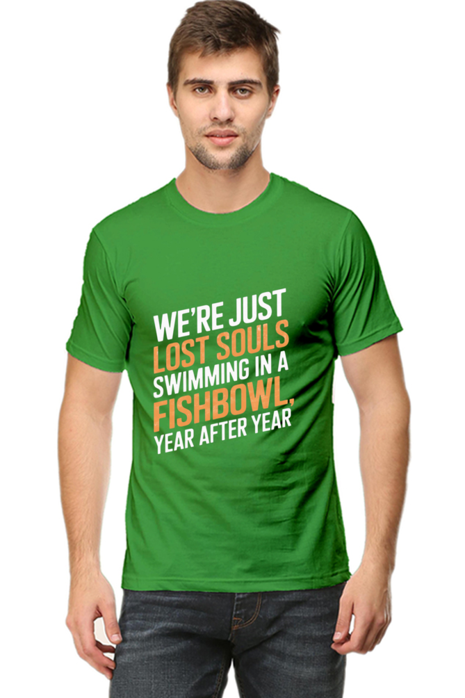 Men's T-Shirt - "We Are Two Lost Souls" Design