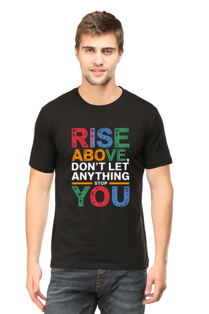 "Rise Above – Classic Tee for Everyday Inspiration"