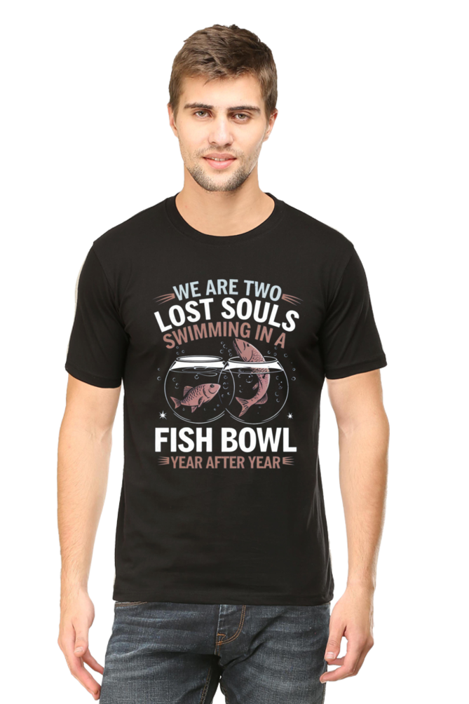 Men's T-Shirt - "We Are Two Lost Souls" Design