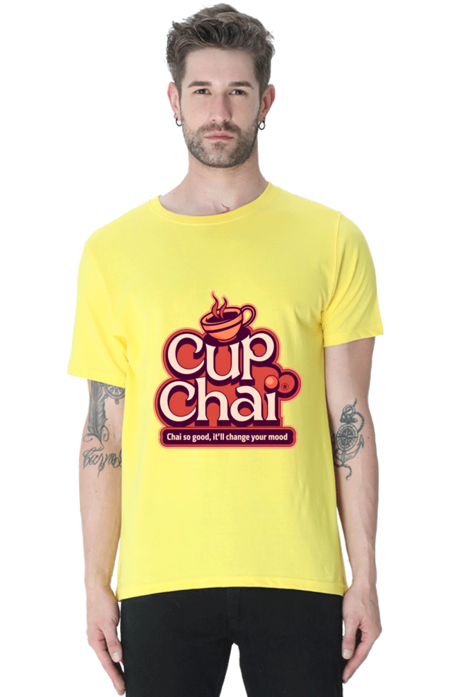 "Sip, Smile, Style – The Perfect Chai Tee"