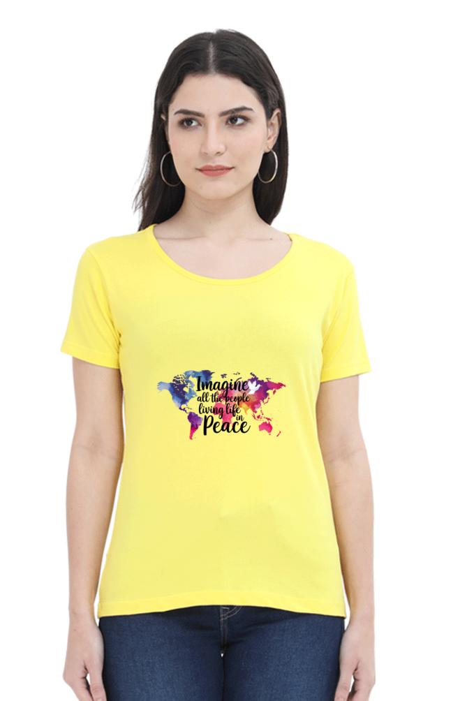 "Find Your Calm – Peace Half - Sleeve Tee"