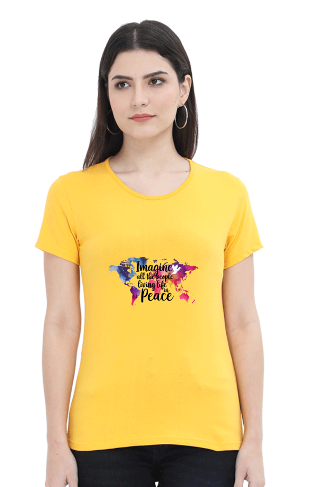 "Find Your Calm – Peace Half - Sleeve Tee"