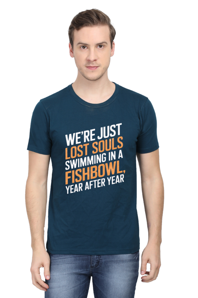 Men's T-Shirt - "We Are Two Lost Souls" Design