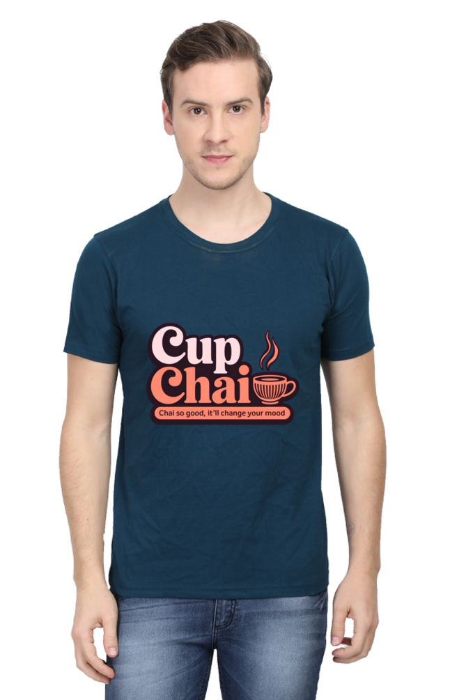 "Sip, Smile, Style – The Perfect Chai Tee"