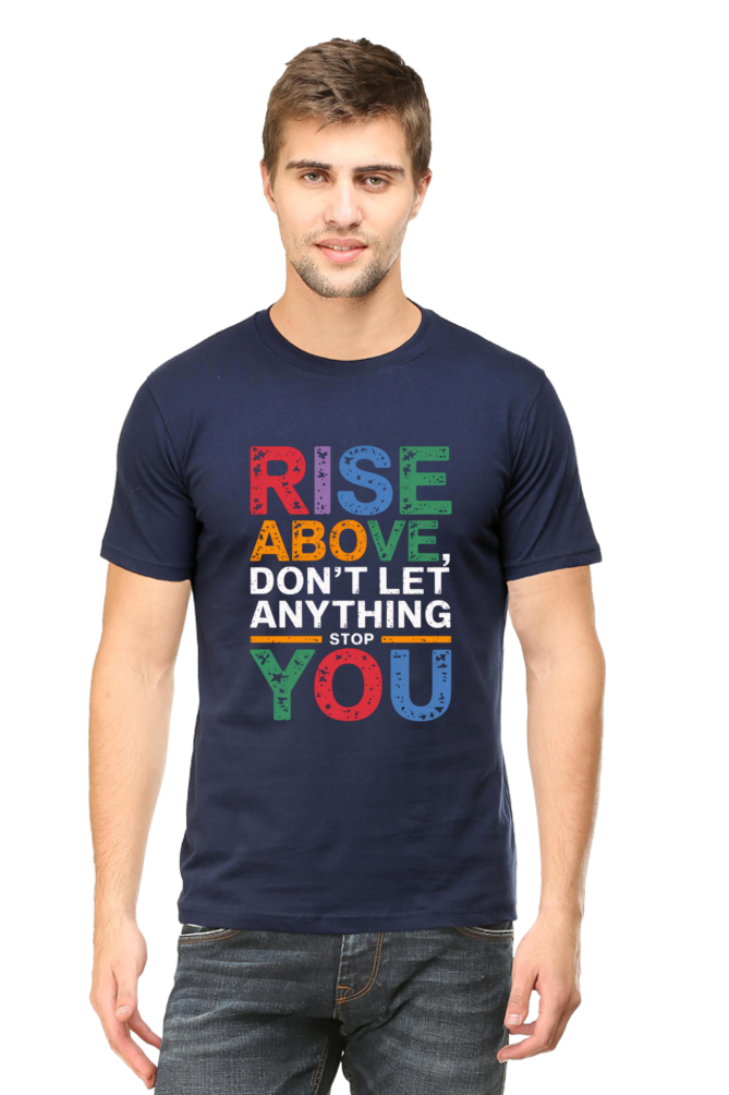 "Rise Above – Classic Tee for Everyday Inspiration"