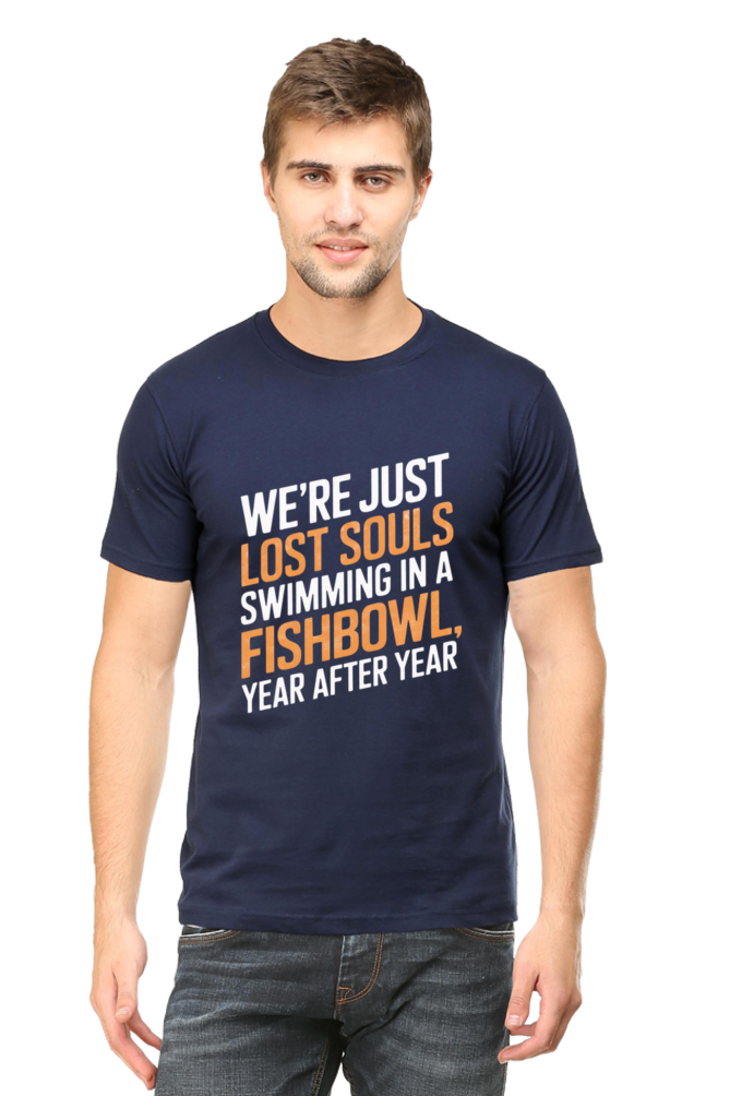 Men's T-Shirt - "We Are Two Lost Souls" Design