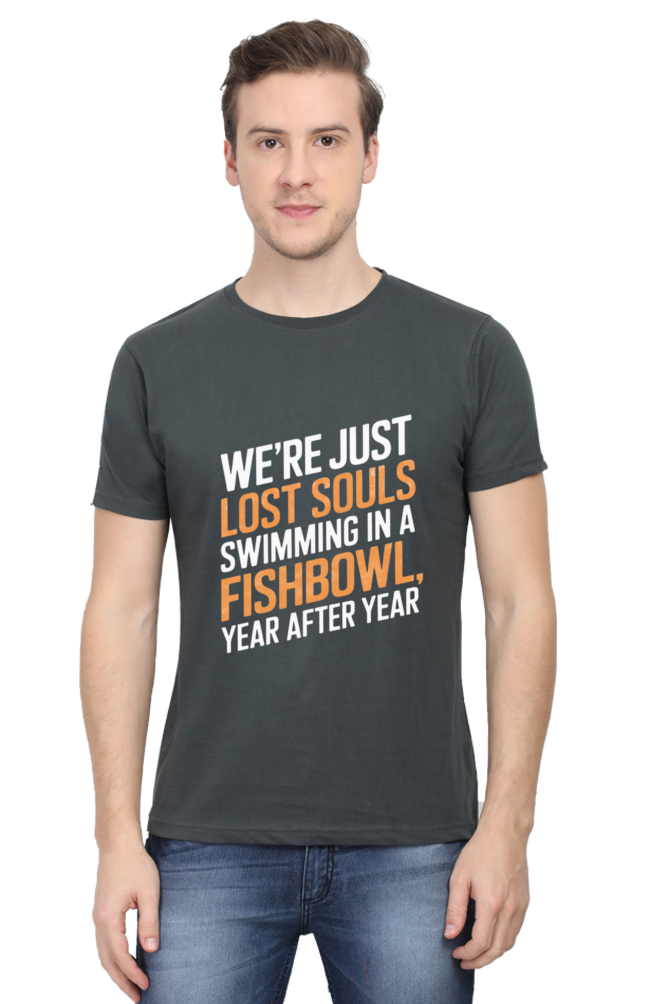 Men's T-Shirt - "We Are Two Lost Souls" Design