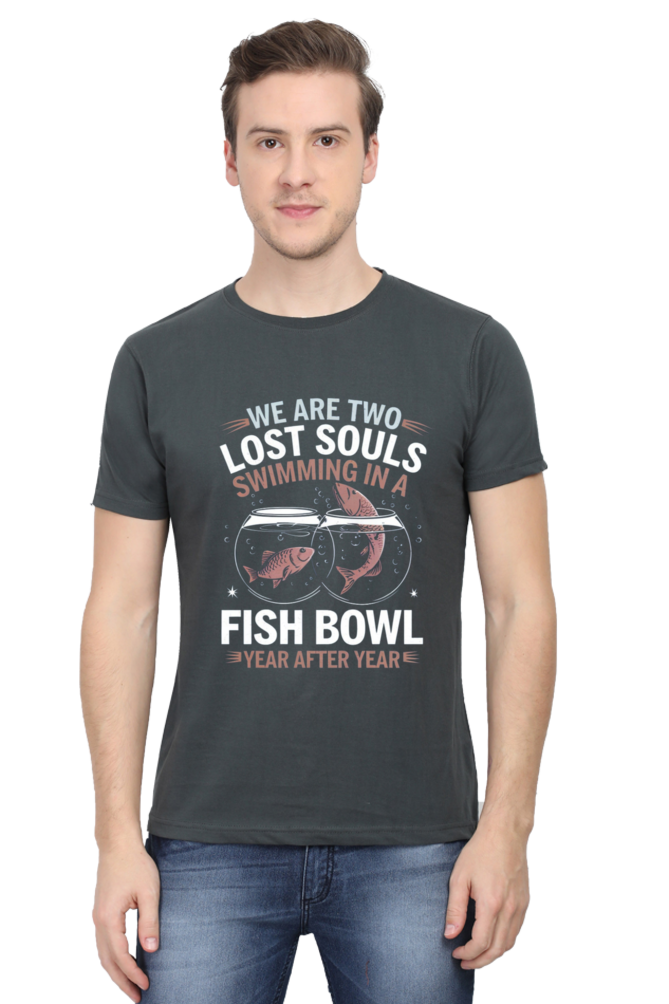Men's T-Shirt - "We Are Two Lost Souls" Design