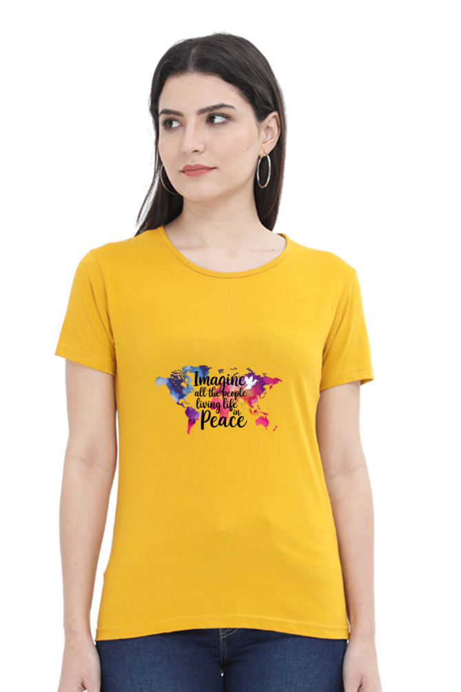 "Find Your Calm – Peace Half - Sleeve Tee"