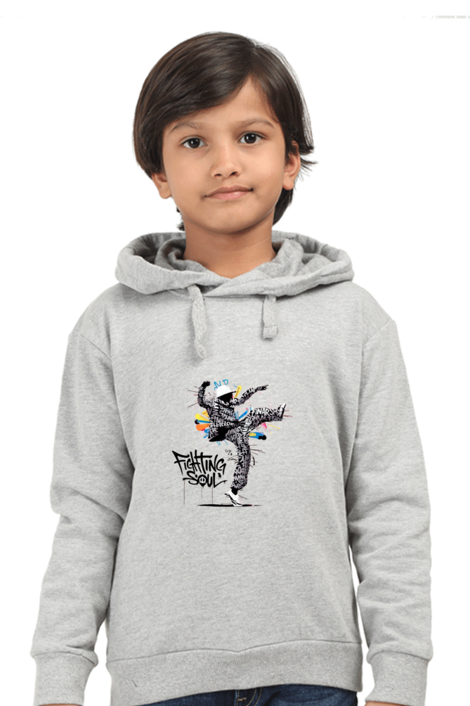 Kids' Hooded T-Shirt - "Fighting Soul" Theme