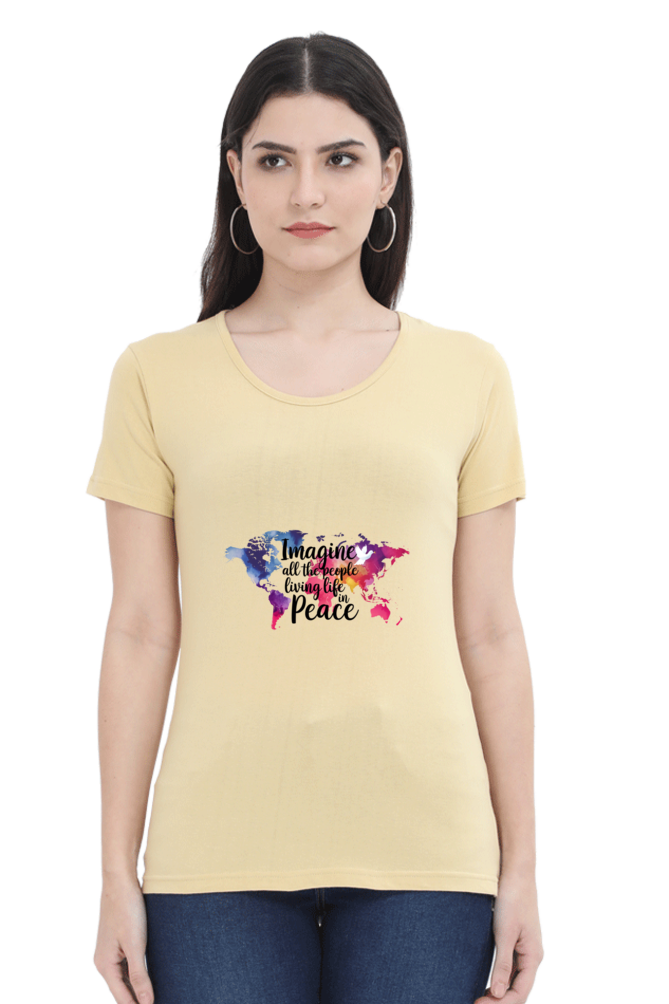 "Find Your Calm – Peace Half - Sleeve Tee"