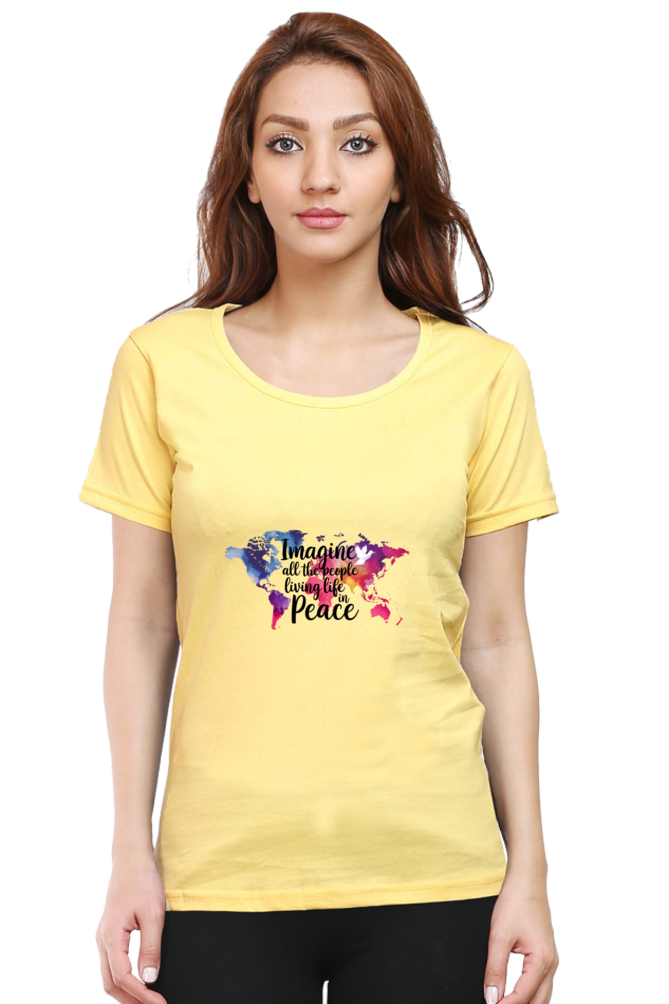 "Find Your Calm – Peace Half - Sleeve Tee"