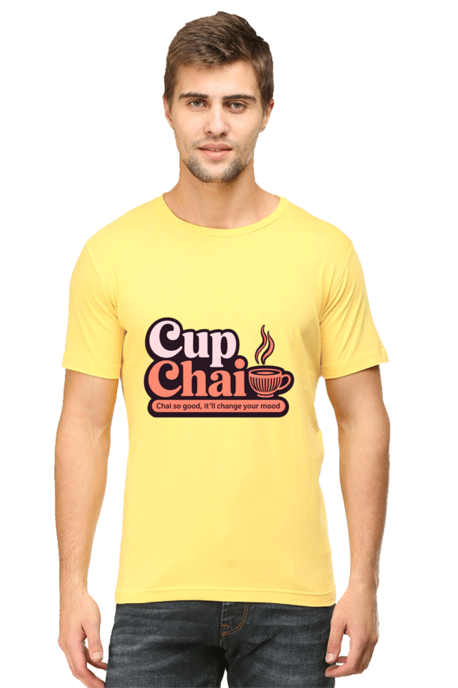 "Sip, Smile, Style – The Perfect Chai Tee"