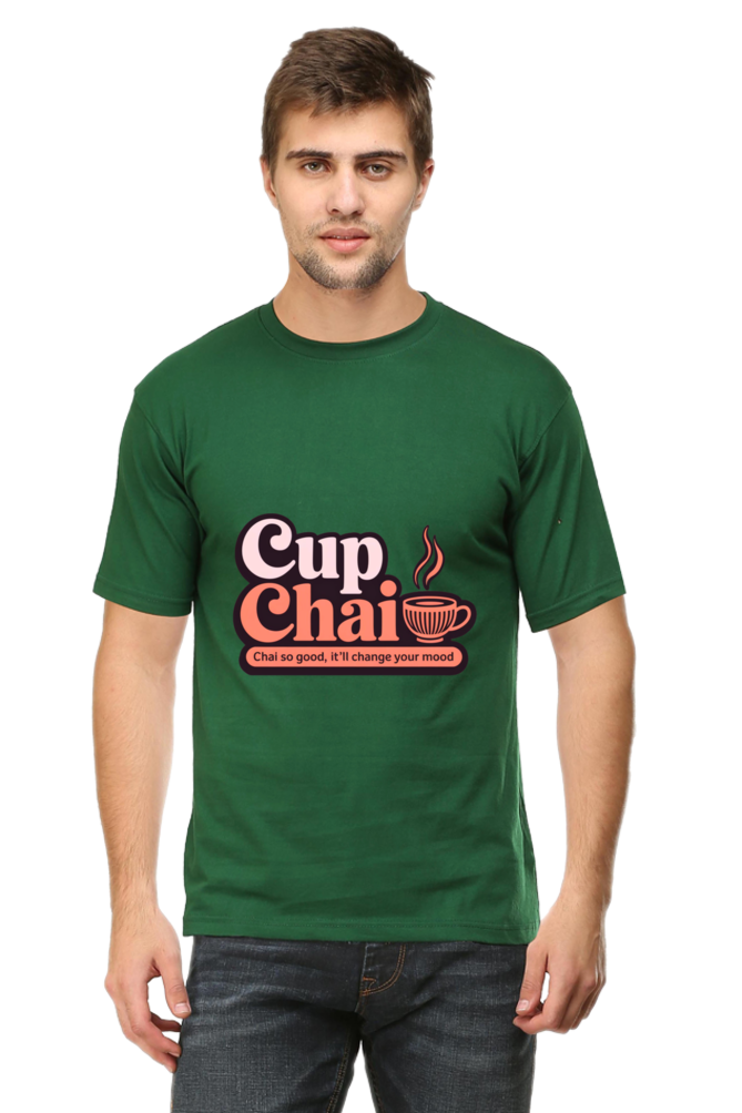 "Sip, Smile, Style – The Perfect Chai Tee"