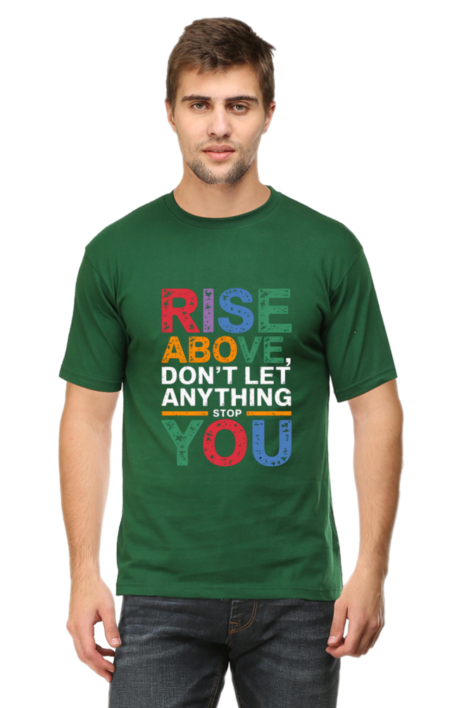 "Rise Above – Classic Tee for Everyday Inspiration"