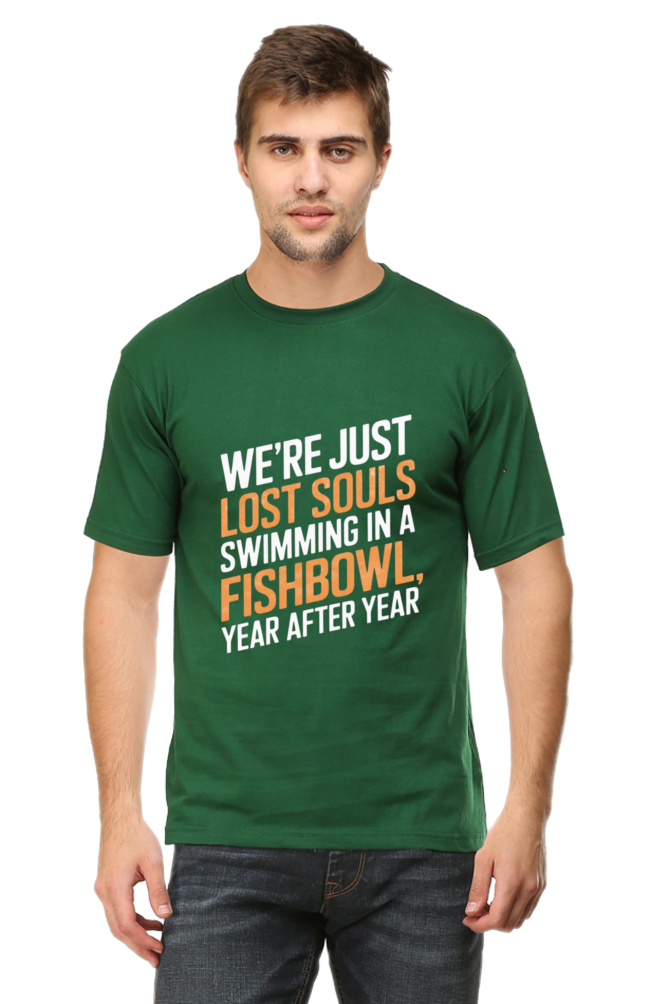 Men's T-Shirt - "We Are Two Lost Souls" Design