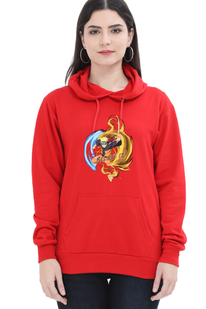 "Naruto 'Believe It!' Unisex Hooded Sweatshirt – For True Shinobi Fans"
