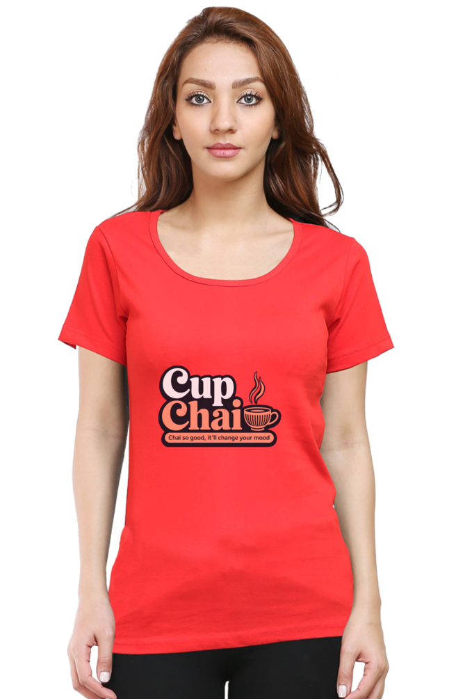 "Sip, Smile, Style – The Perfect Chai Tee"