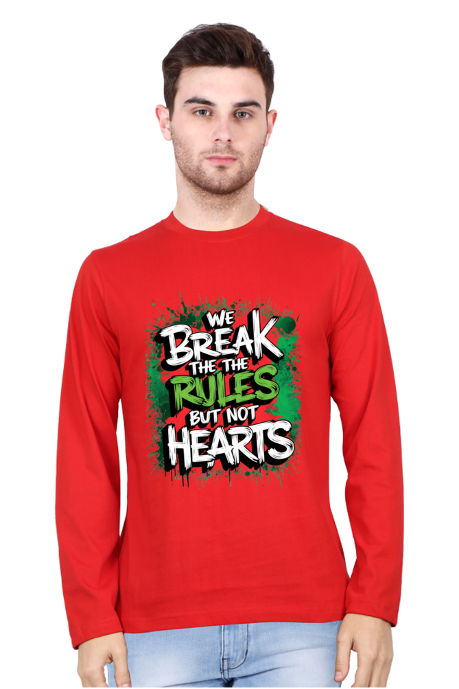 Men's T-Shirt  - "Break the Rules" Design