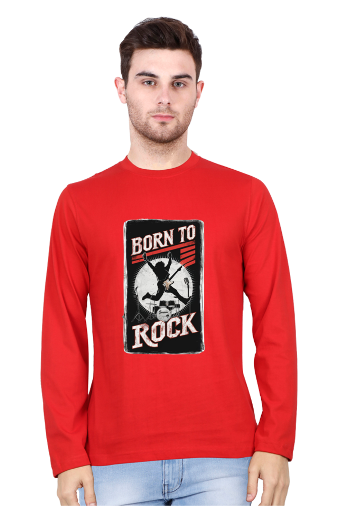 Men's T-Shirt - "Born to Rock" Design