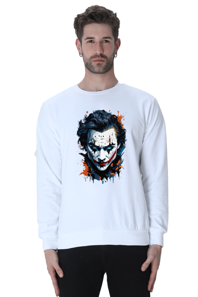 Joker Printed Unisex Sweatshirt – Embrace the Chaos in Style