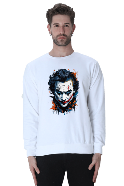 Joker Printed Unisex Sweatshirt – Embrace the Chaos in Style