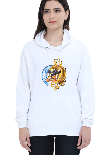 "Naruto 'Believe It!' Unisex Hooded Sweatshirt – For True Shinobi Fans"