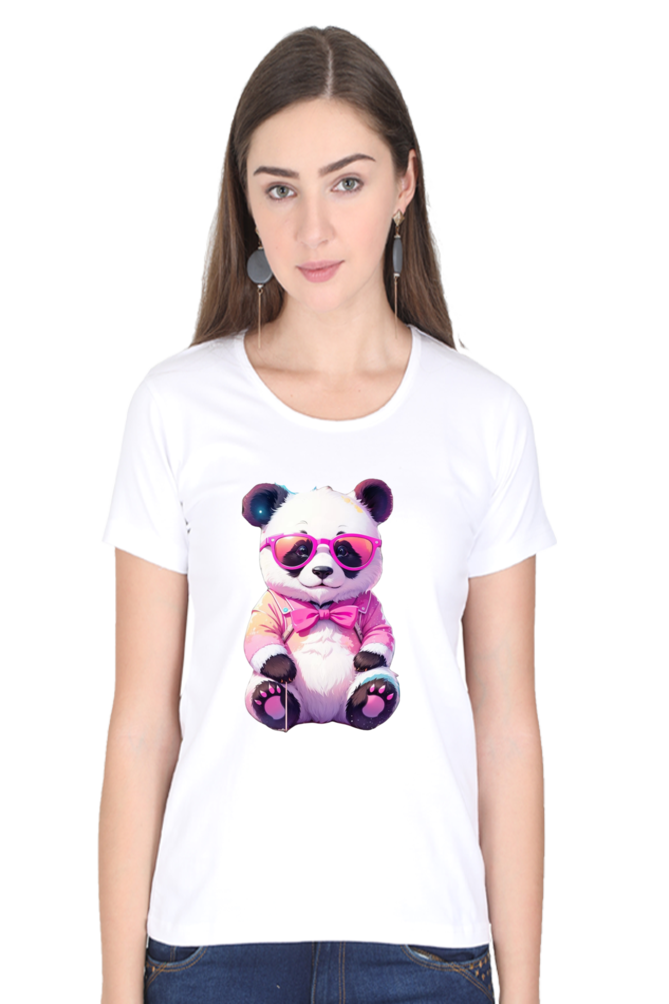 Cute Teddy Bear Women’s T-shirt – Adorable Style Meets Comfort