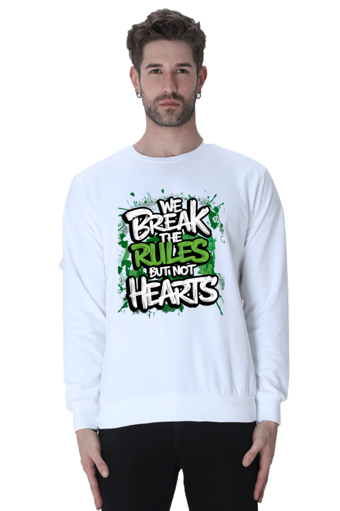 Unisex Sweatshirt - "Break the Rules" Design