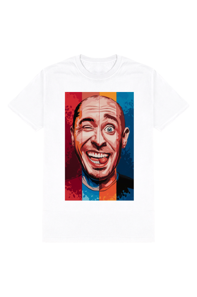 Regular Men's T-Shirt - Silly Expression Graphic