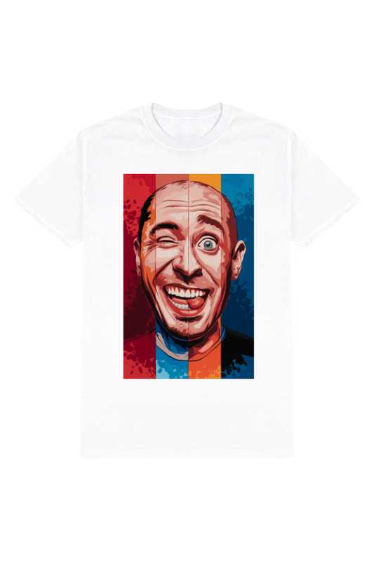 Regular Men's T-Shirt - Silly Expression Graphic