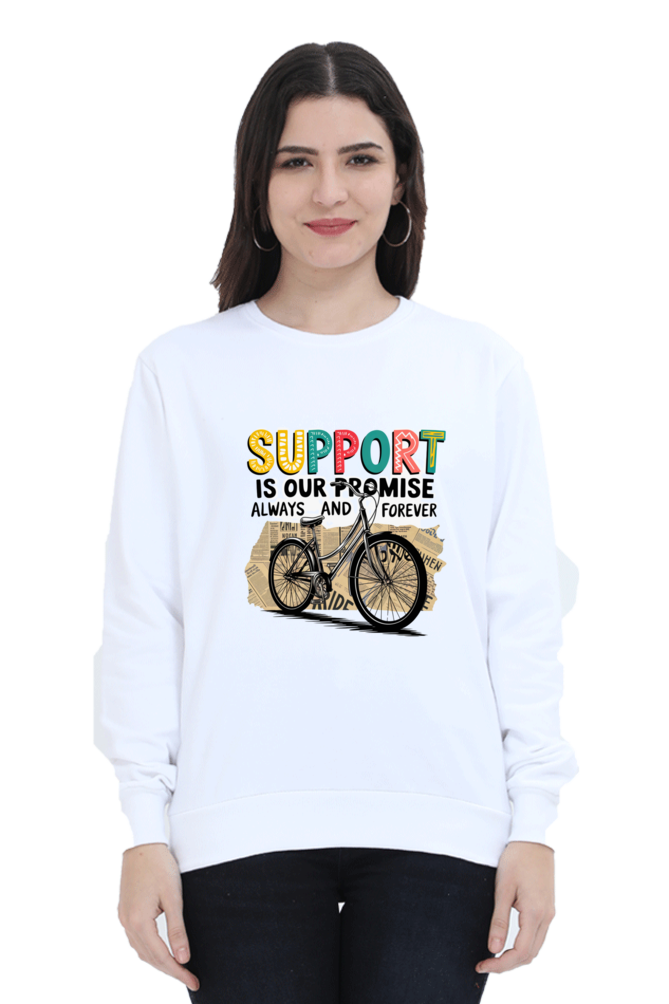 "Wrap Yourself in Comfort – Support is Our Promise Sweatshirt"