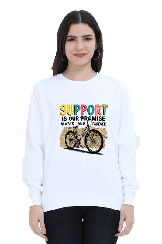 "Wrap Yourself in Comfort – Support is Our Promise Sweatshirt"