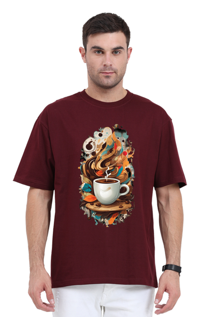 Fresh Coffee Oversized T-shirt – Brewed for Comfort and Style