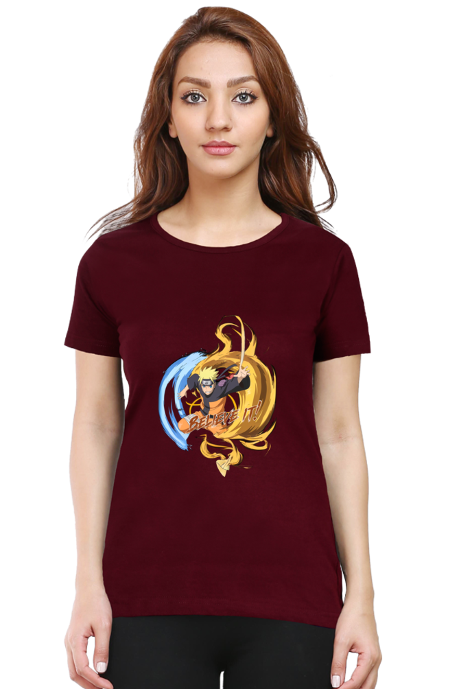 "Naruto Fans, Believe It! – Half Sleeve Tee"