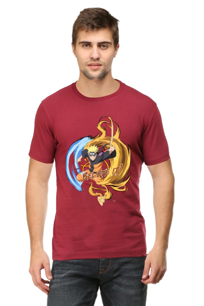 "Naruto Fans, Believe It! – Half Sleeve Tee"