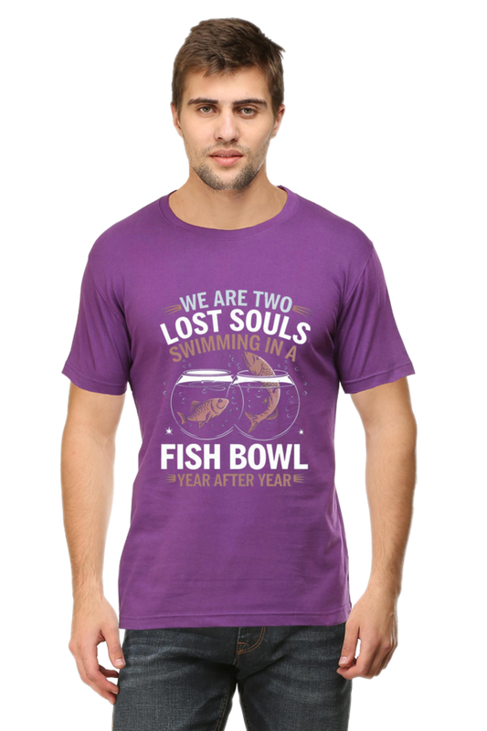 Men's T-Shirt - "We Are Two Lost Souls" Design