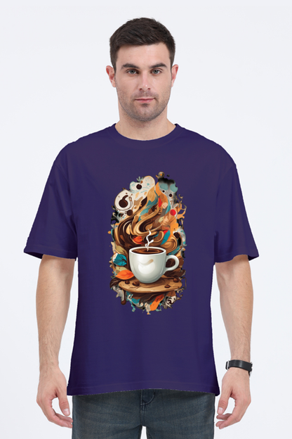 Fresh Coffee Oversized T-shirt – Brewed for Comfort and Style