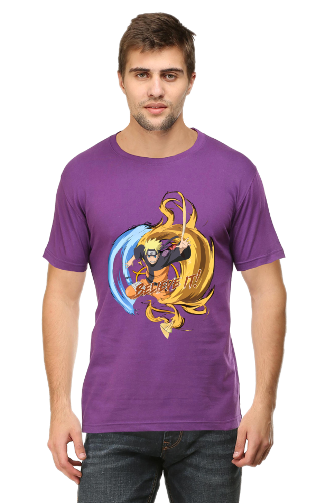 "Naruto Fans, Believe It! – Half Sleeve Tee"