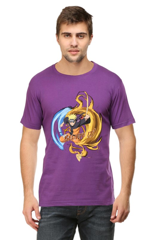 "Naruto Fans, Believe It! – Half Sleeve Tee"