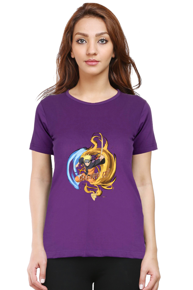 "Naruto Fans, Believe It! – Half Sleeve Tee"