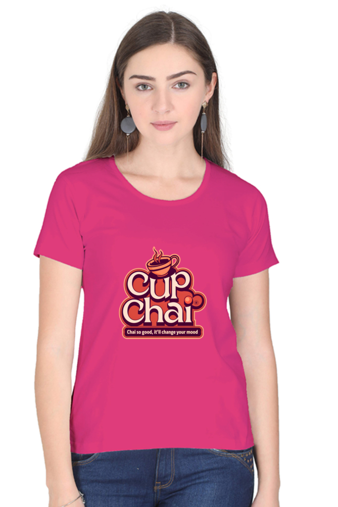 "Sip, Smile, Style – The Perfect Chai Tee"