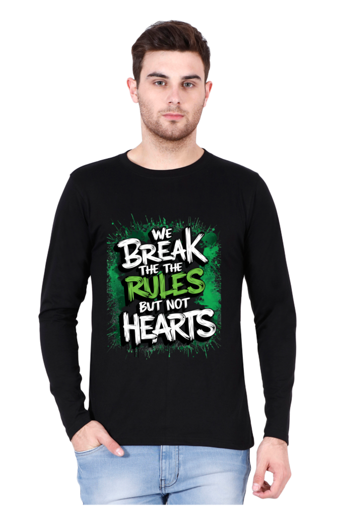 Men's T-Shirt  - "Break the Rules" Design