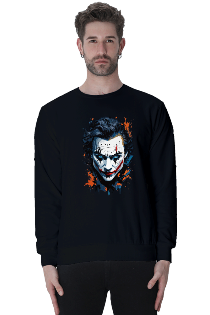 Joker Printed Unisex Sweatshirt – Embrace the Chaos in Style